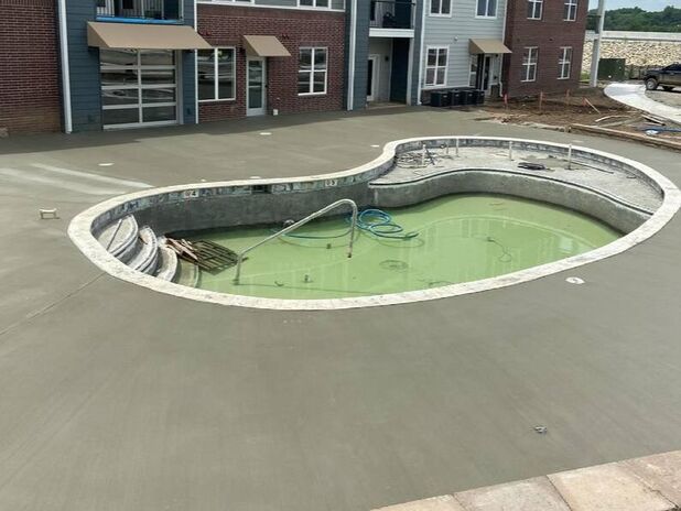 Olathe Pool Decking Concrete Installation Olathe KS Kansas City